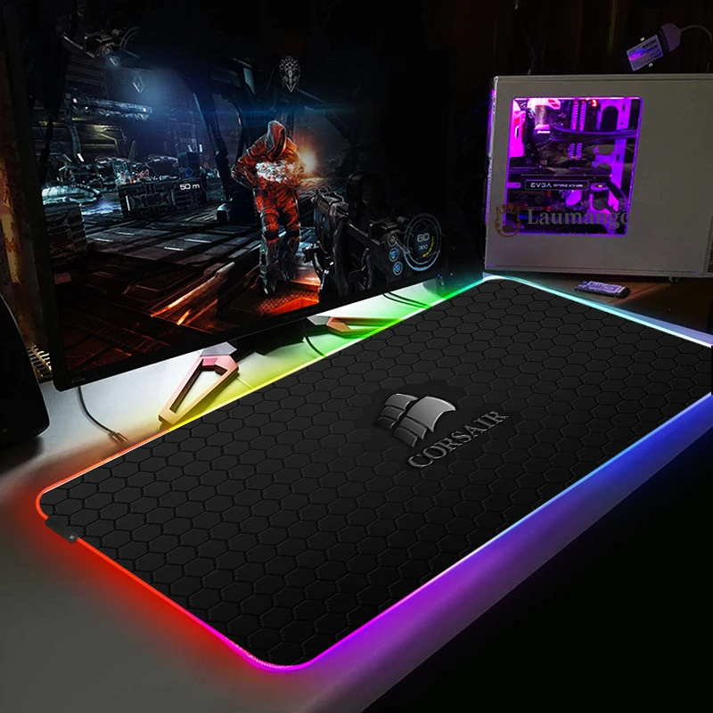 Коврики для мыши в стиле аниме Corsair игровой коврик компьютерный сделай сам