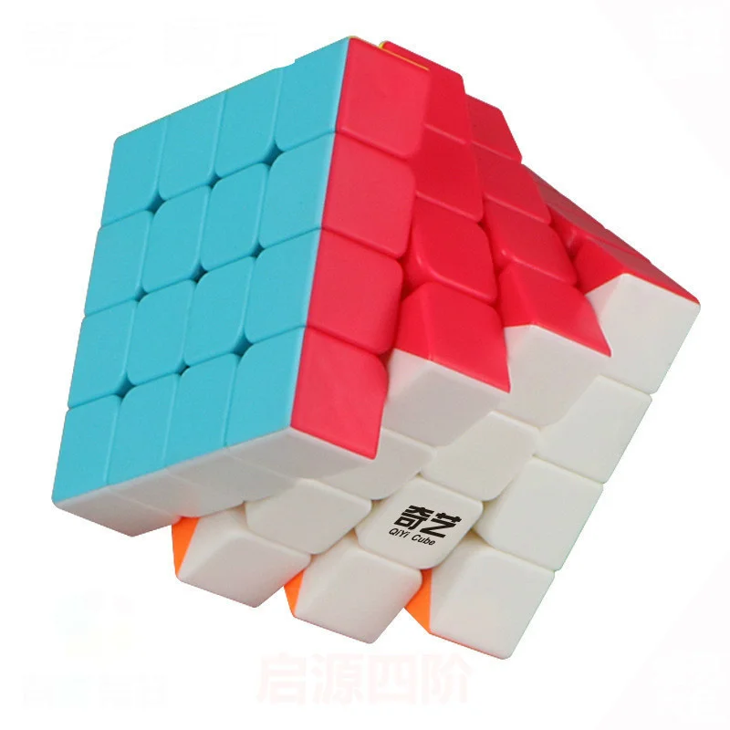 

Qiyi Mofangge QiyuanS 4x4x4 Cube Shinning Stickerless 4 By 4 Cube Cubo Magico Puzzle Gift Toys For Children Puzzle Cube