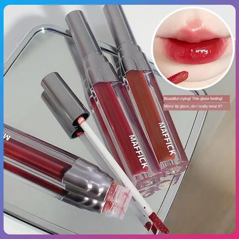 

Moisturizing Lip Glaze Red Lip Tint Non-stick Cup Waterproof 1pcs Liquid Lipstick Lips Makeup Mirror Water Lipgloss Lip Gloss