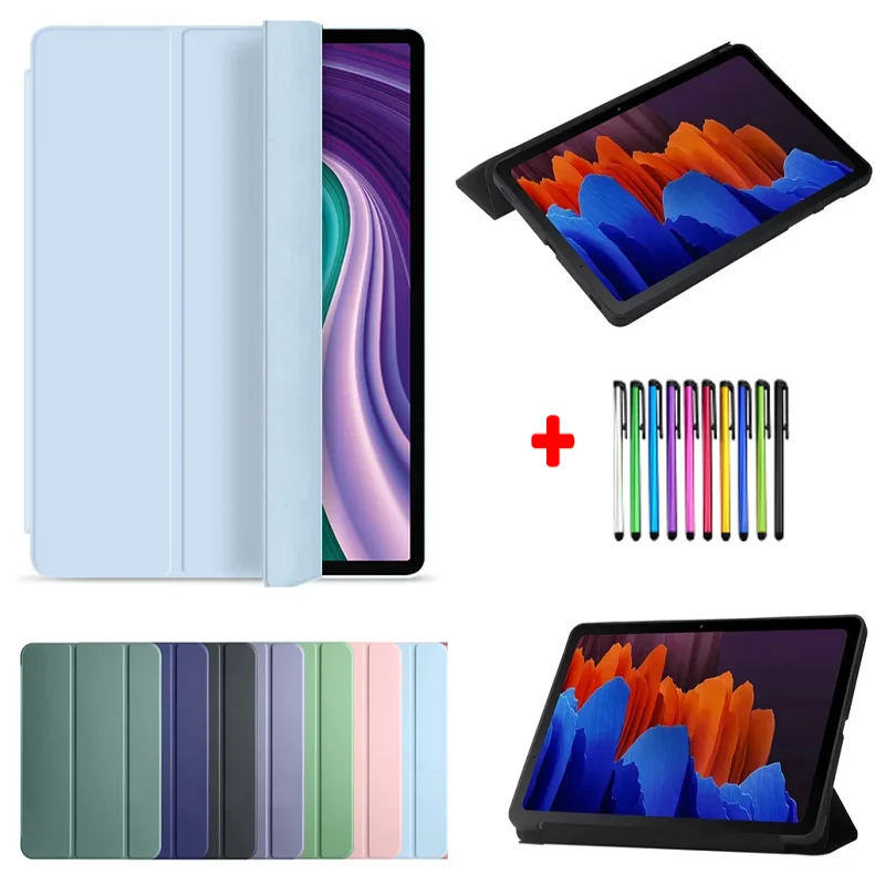 Чехол-книжка для Xiaomi Redmi Pad 12 1 дюйма мягкая задняя крышка из искусственной кожи