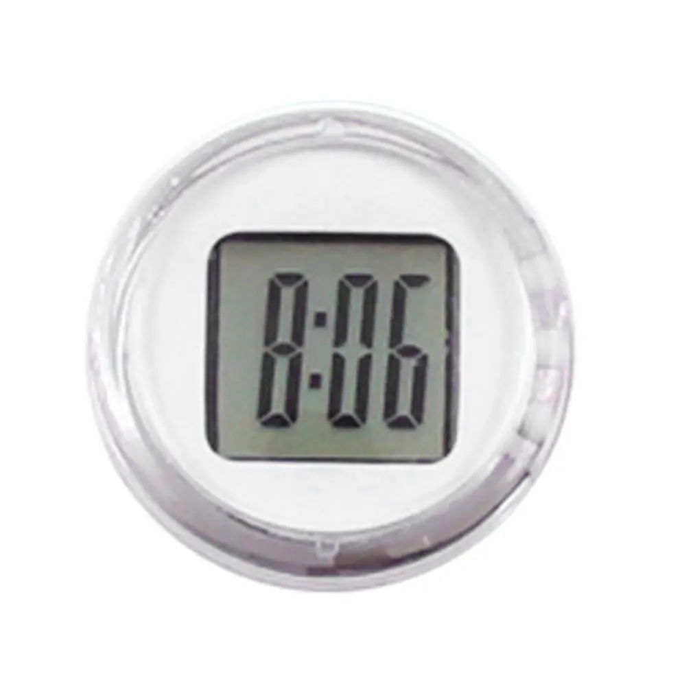 

1Pc Mini Digital Motorcycle Bike Clocks Watch Waterproof Stick-On Motorbike Mount Watch Moto Clock With Stopwatch Car Accessorie