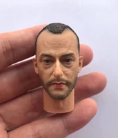 16 male soldier european american superstars lyon jean reno head carving sculpture model accessories fit 12 inch action figures