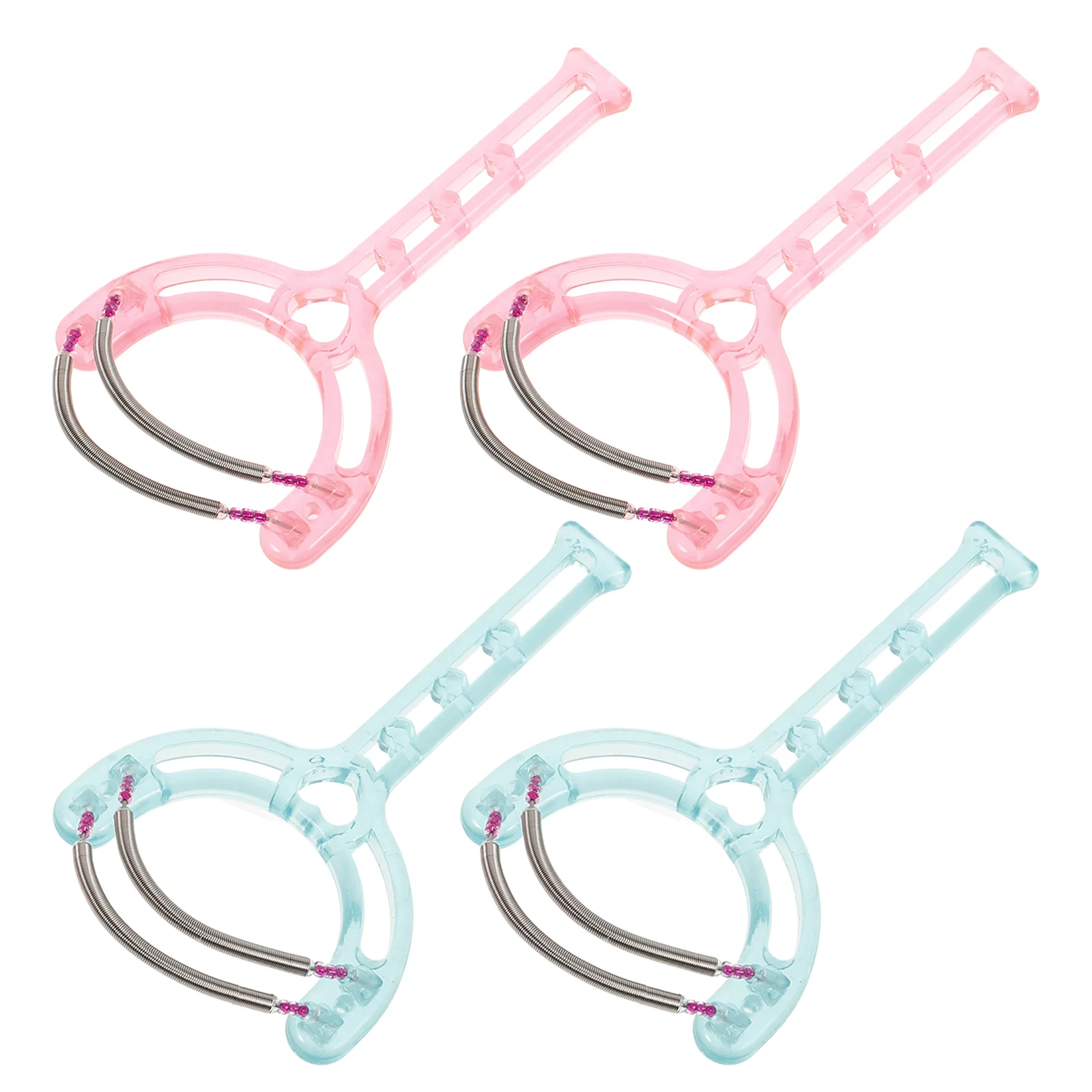 4шт Cera Depilatoria Para Mujer Ролик для удаления волос на лице Зеленый