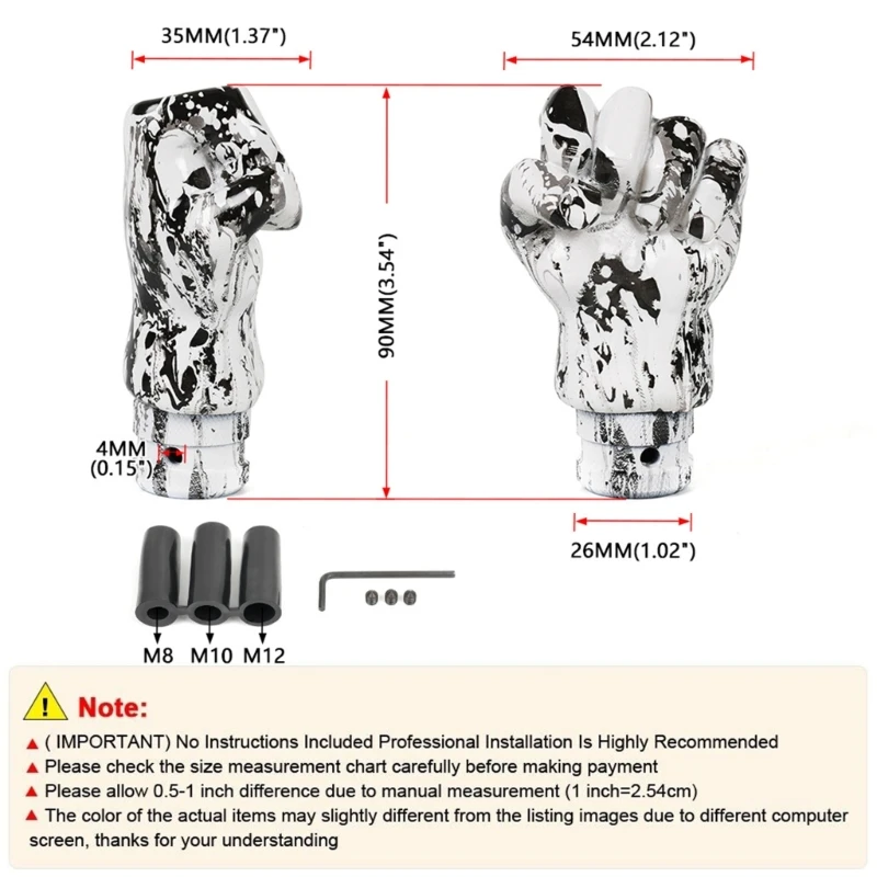 094D Универсальная ручная ручка переключения передач в форме кулака для