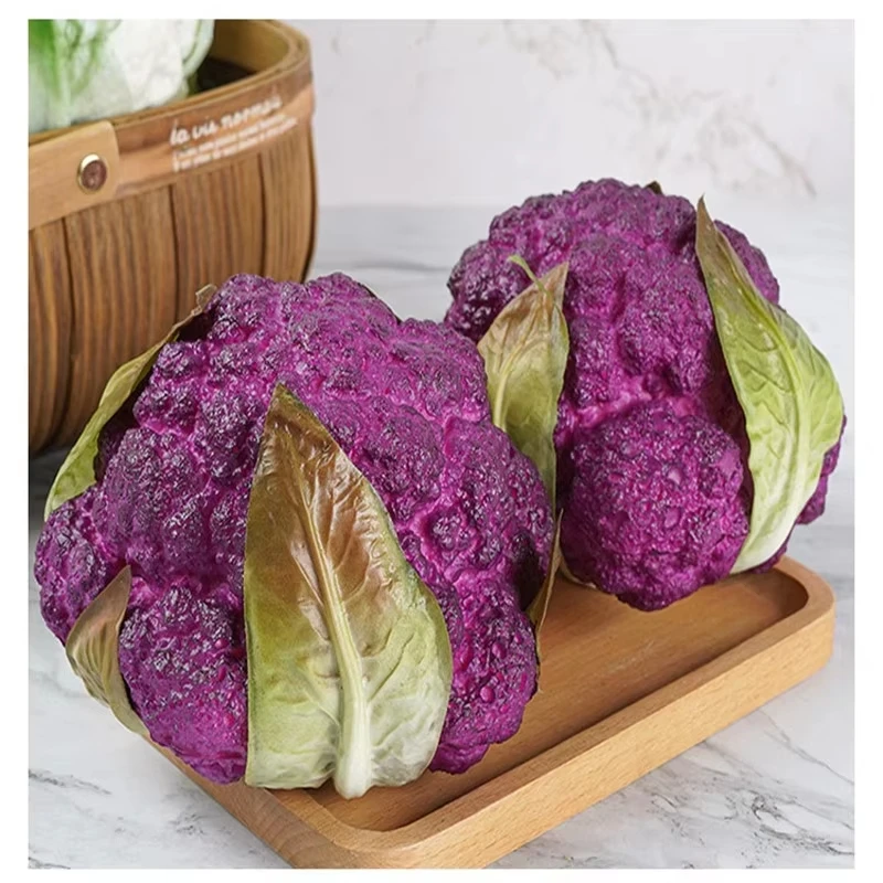 Искусственные украшения продукты питания овощи имитация брокколи модель