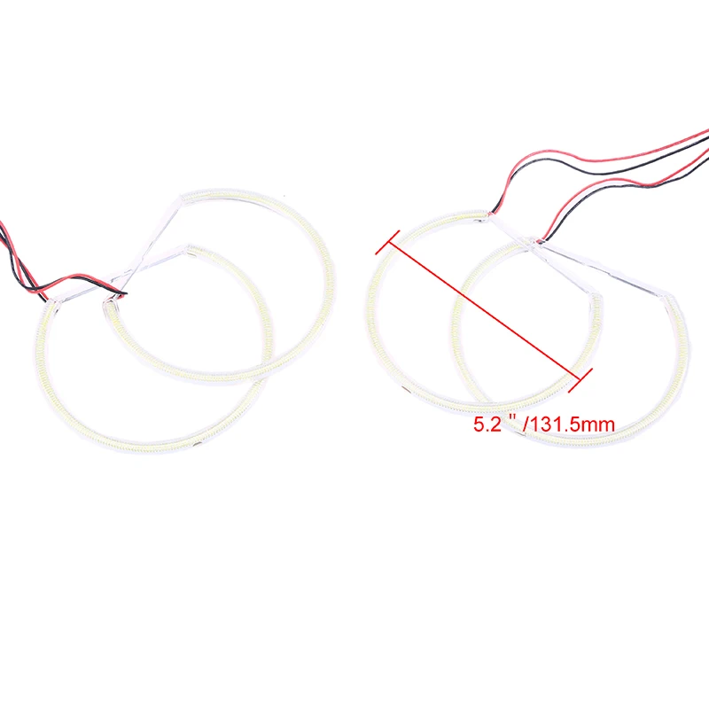 Автомобильная фара-кольцо POSSBAY 4 шт./лот ангельские глазки гало белая внешняя фара