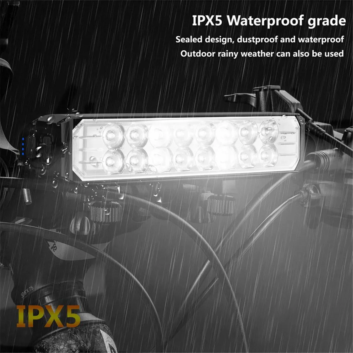 Передняя фара для велосипеда 10000 мАч