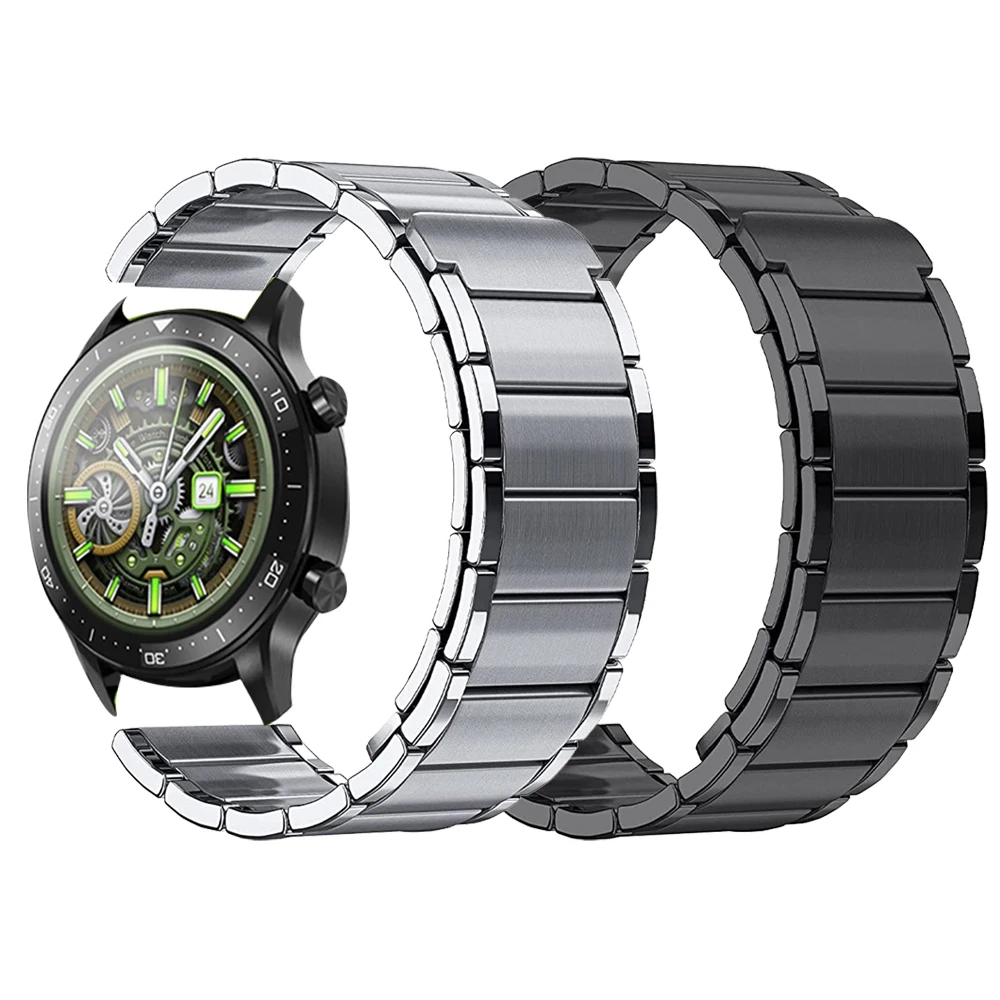 

20mm 22mm Stainless steel Strap For Realme Watch S Pro Metal Band Realme Watch 2 Pro Loop Magnetic Watchband Bracelet Accessorie
