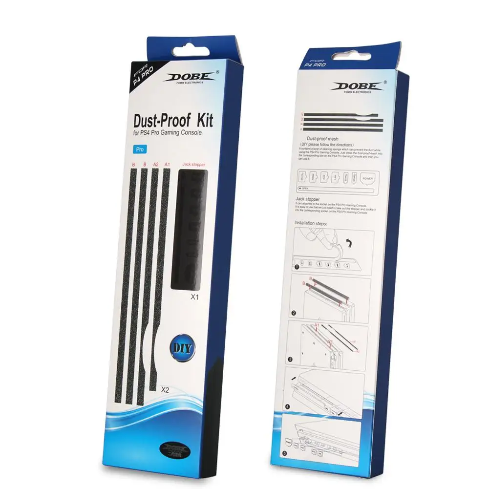 Черный губчатый чехол для игровой консоли PS4 Pro с защитой от пыли и грязи |