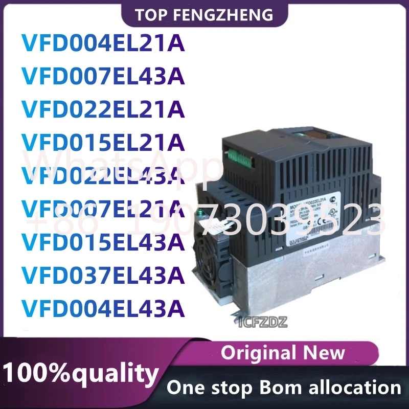 100% новый оригинал VFD004EL21A VFD007EL21A VFD015EL21A VFD022EL21A VFD004EL43A VFD007EL43A VFD015EL43A VFD022EL43A VFD037EL43A
