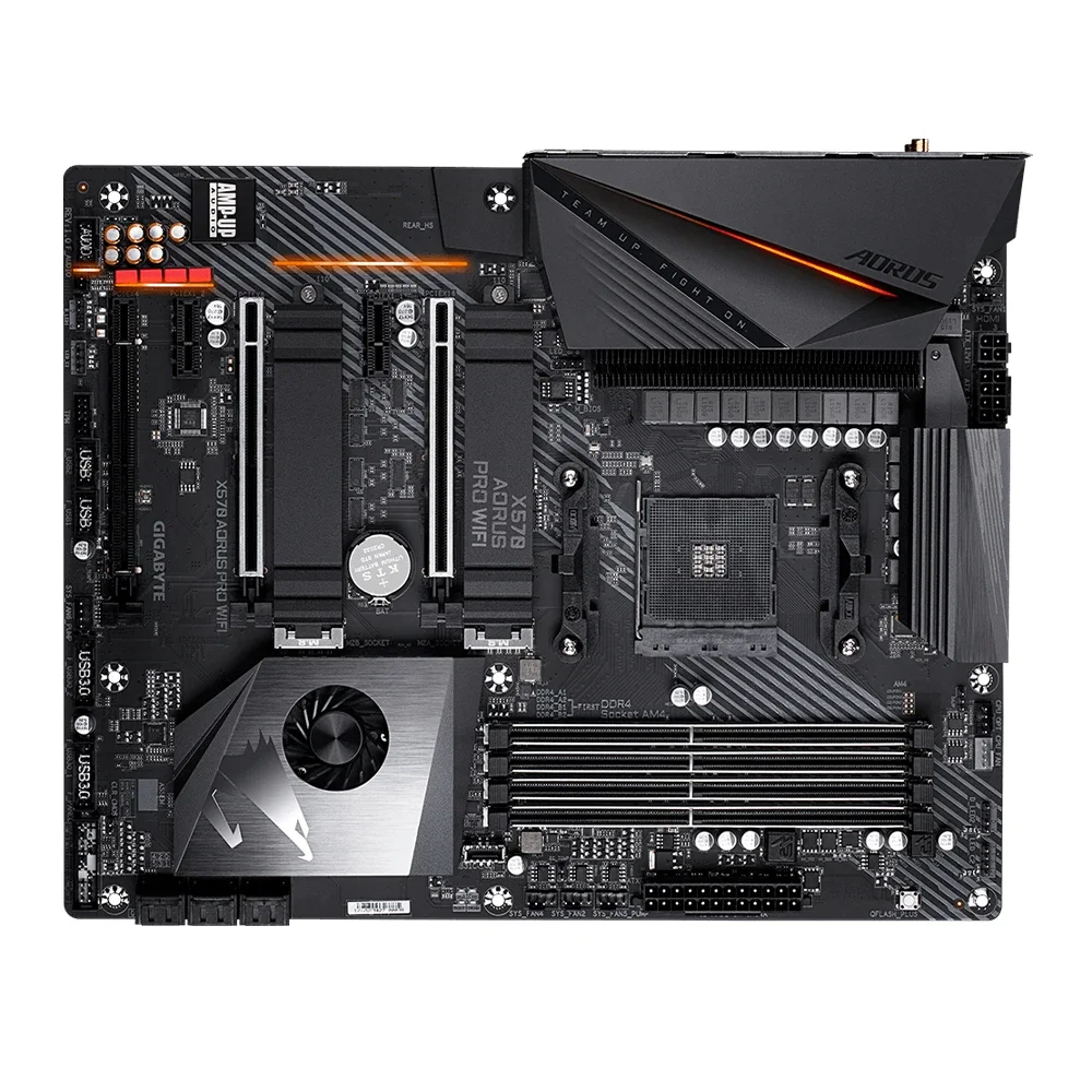 Материнская плата Gigabyte X570 AORUS PRO WIFI 6 M.2 PCIE 4.0 Ryzen 5 5600 5000 5700x процессор AMD AM4