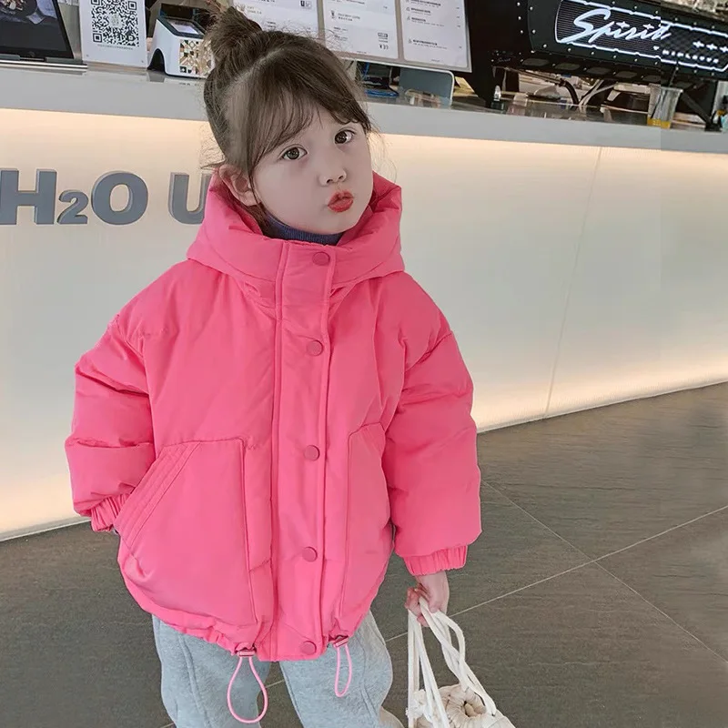 

Kids Winter Clothes for Girls Heavy Coat Girl 6 Years Old Boutique Zipper Padded Hooded Tops Jacket Cute Baby 5 7 9 10 12Y