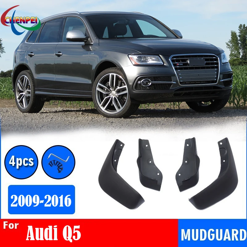 

For Audi Q5 2009 2010 2011 2012 2013 2014 2015 2016 Car Tire Modified Fender Mud Guard Car Decoration Accessories