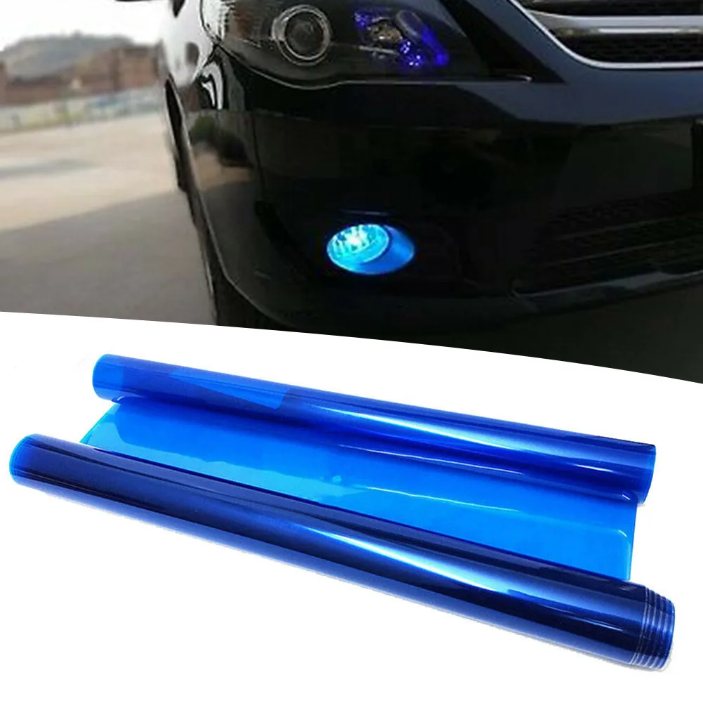 Vinyl Lamp Film 120*30CM 12x48\\\" Inch Film Headlight Overlay Sheet Tint
