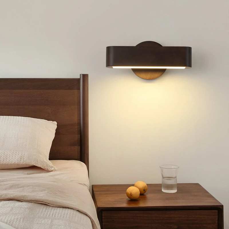 Скандинавская искусственная настенная лампа прикроватный светильник для