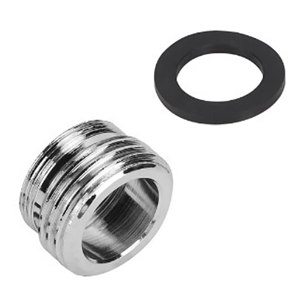 

Garden Hose Faucet Adapter Kitchen Bathroom Washer Water Tap Threaded Brass Adapter with Gasket
