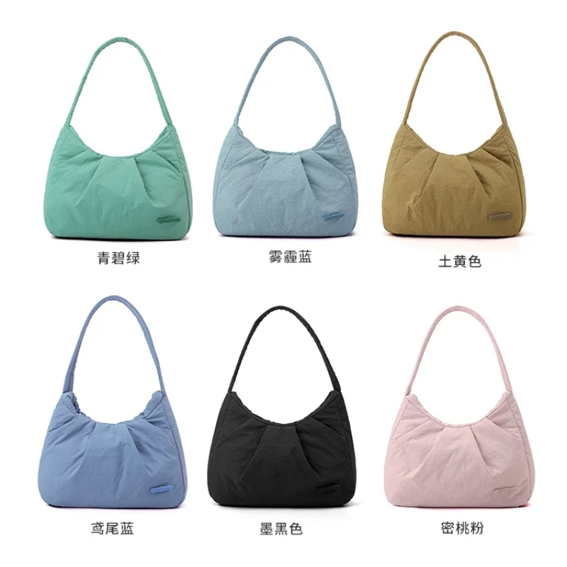 Нетканая строчка 2024 высококачественная сумка однотонная на молнии простая