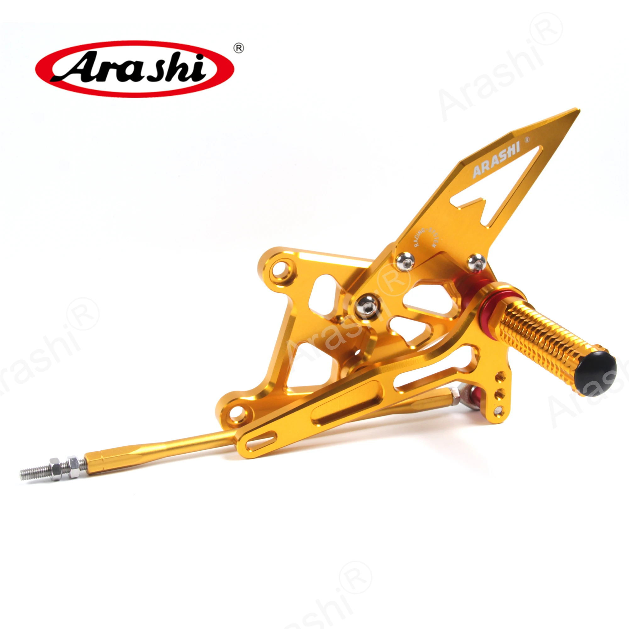 Фото Подножки Arashi Racing для CBR300R ABS 2015-2023, CNC-педали для Honda CB300F 2016-2021, подставки для ног №4