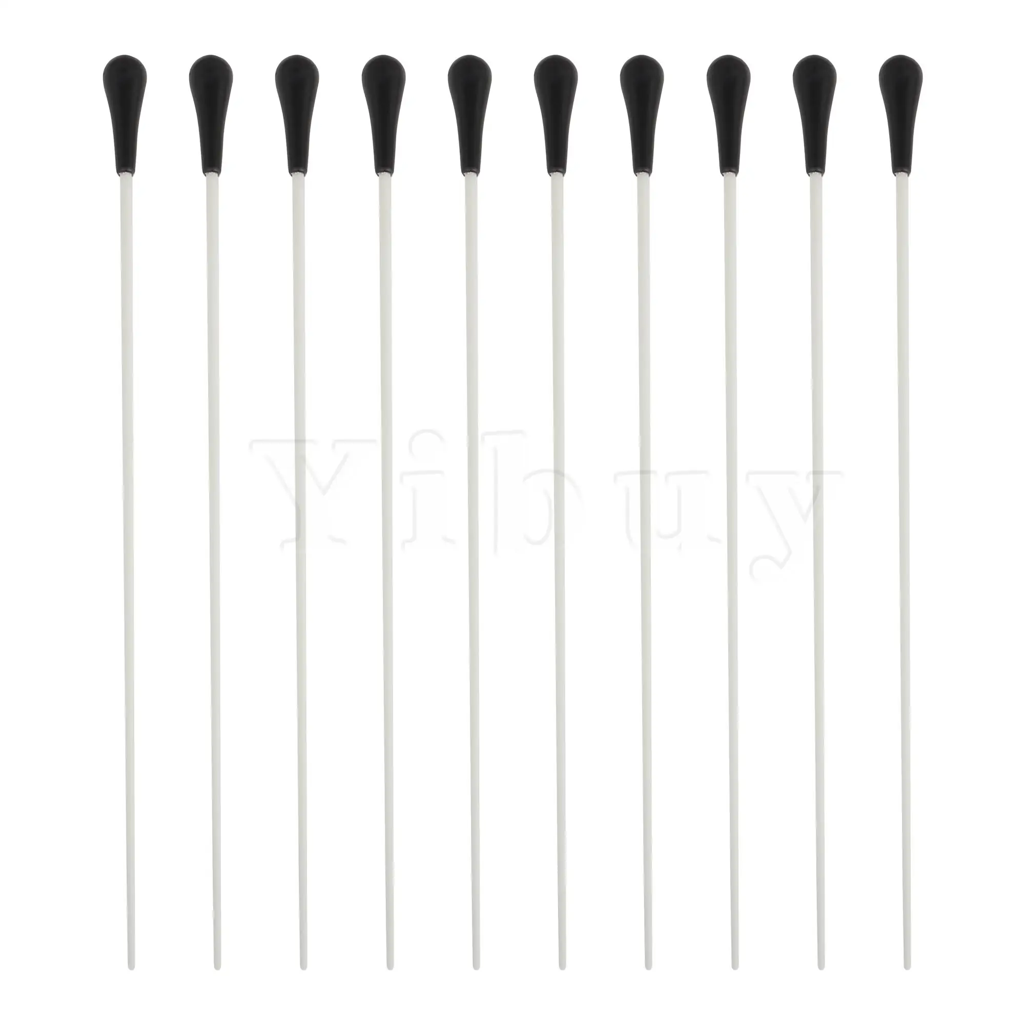 

10 Pcs Music Conductor Baton Orchestra 15Inch Long with Black Handle