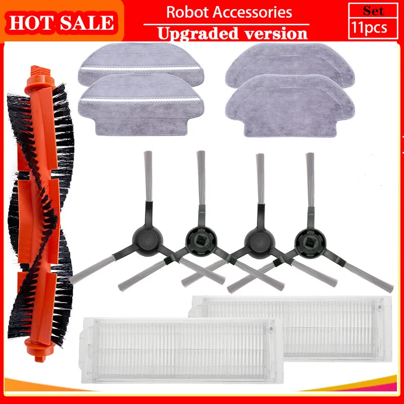 

For Xiaomi Mi Robot Vacuum-Mop Pro STYTJ02YM Viomi V2 V3 SE Conga 3490 3690 accessories Main Side Brush Hepa Filter Mop Parts