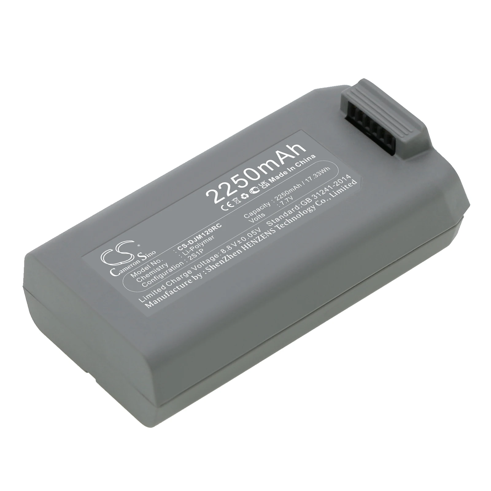 

Аккумулятор CameronSino для DJI Mavic Mini 2 Mavic Mini SE 2250mAh / 17.33Wh CP.MA.00000326.01 BWX161-2250-7.7