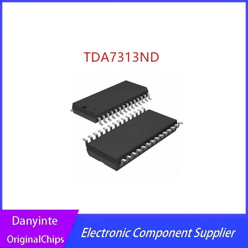 Новый цифровой стерео аудио контроллер 20 шт./партия TDA7313ND TDA7313N TDA7313D TDA7313 SOP-28