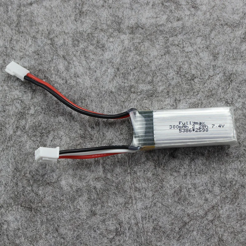 

7.4V 300mAh Lipo Battery Spare Part for Wltoys F959S XK A180 A800 A430 A900 Aircraft Drone Battery Replacement Accessory