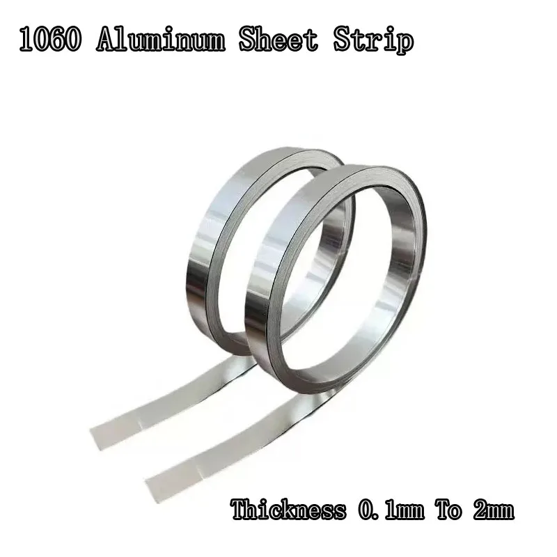 1060 Алюминиевая полоса Пластина фольга Ремень Лист DIY Металл 0 1 мм 15 2 3 4 5 6 8