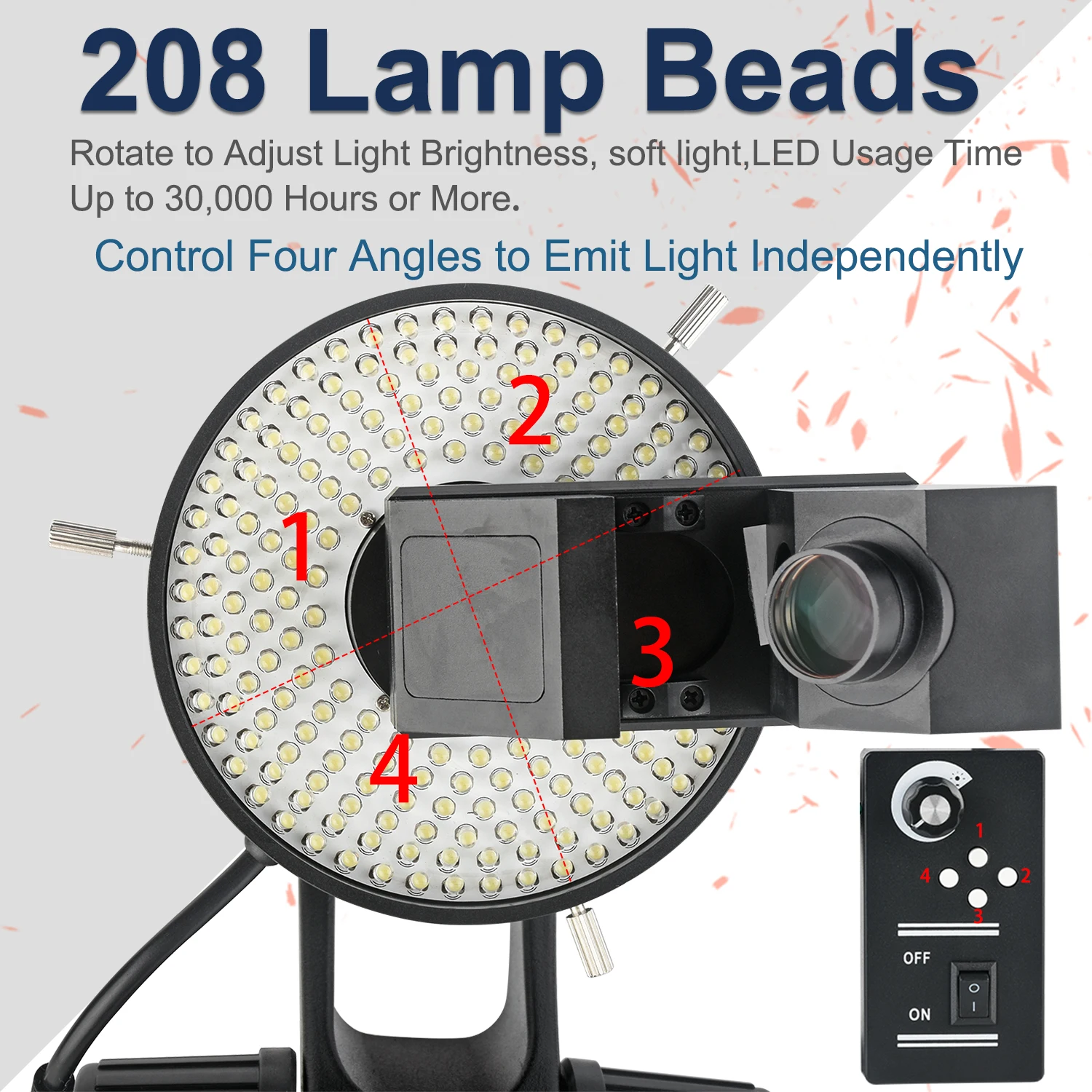 Измерительный микроскоп KOPPACE 2D/3D вращающийся на 360 градусов объектив 12X-105X 2K