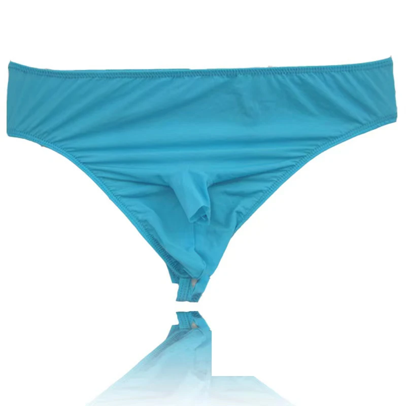 

Hot Sale Men's Fashion Sexy Underwear Mid-waist Ultra-thin Swimming Cloth U Convex Design Sexy Thong Dropshipping Exotic