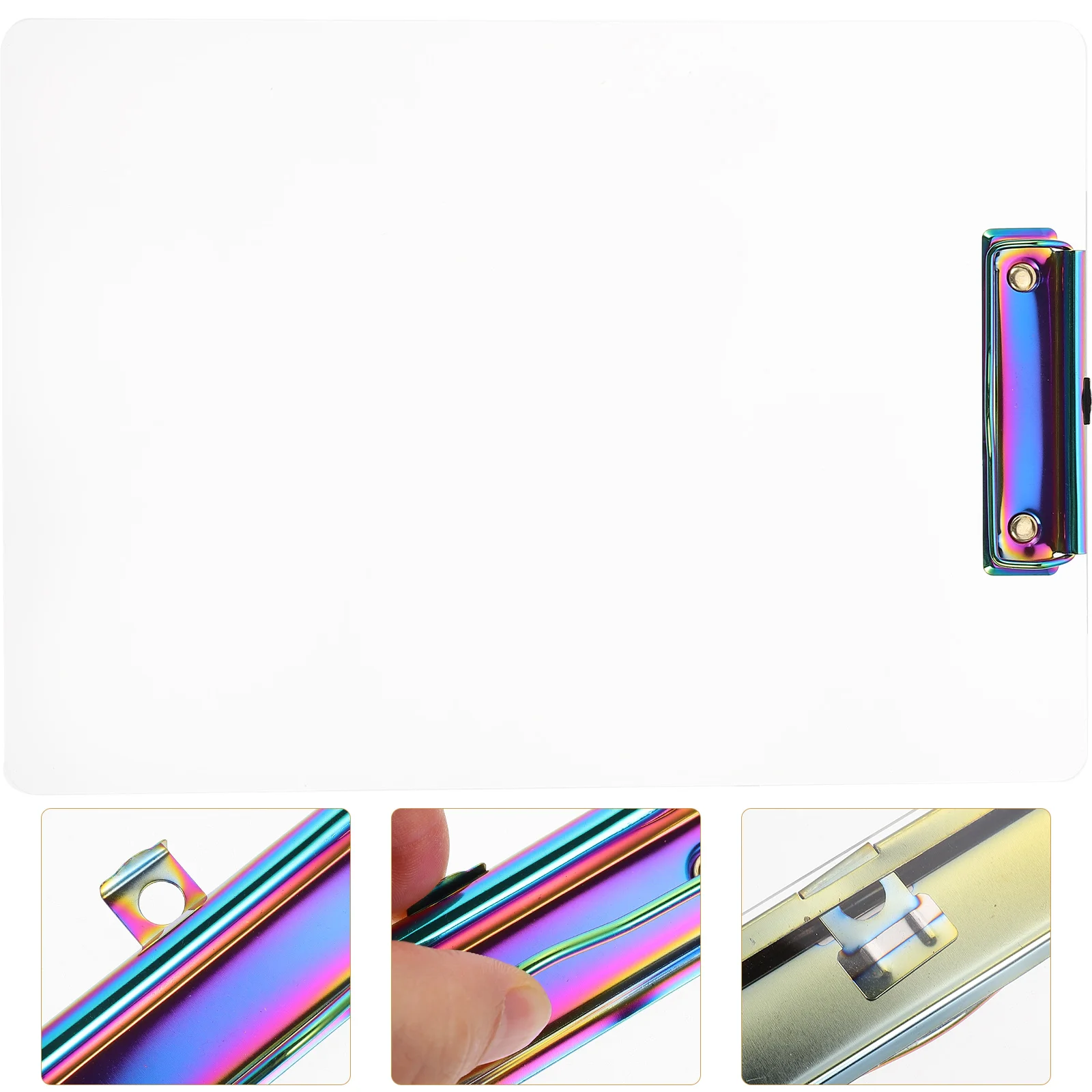 

Transparent Folder Acrylic Writing Pad Clear Board School Supplies Acrylic Clipboard
