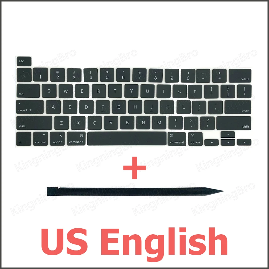 Новые сменные колпачки для клавиш Macbook Pro Retina 13 &quot16" A2141 A2251 A2289 английская