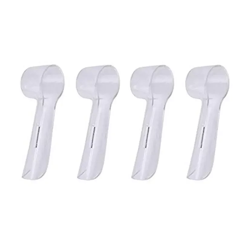 

4Pcs Electric Toothbrush Head Cover Tooth Brush Head Dustproof For Braun Tooth Brush Heads Lids Stand Holder Travel Case