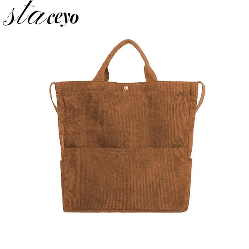 

Вельветовая повседневная женская сумка-тоут через плечо, ретро сумки через плечо для женщин 2022, повседневные сумки через плечо для женщин