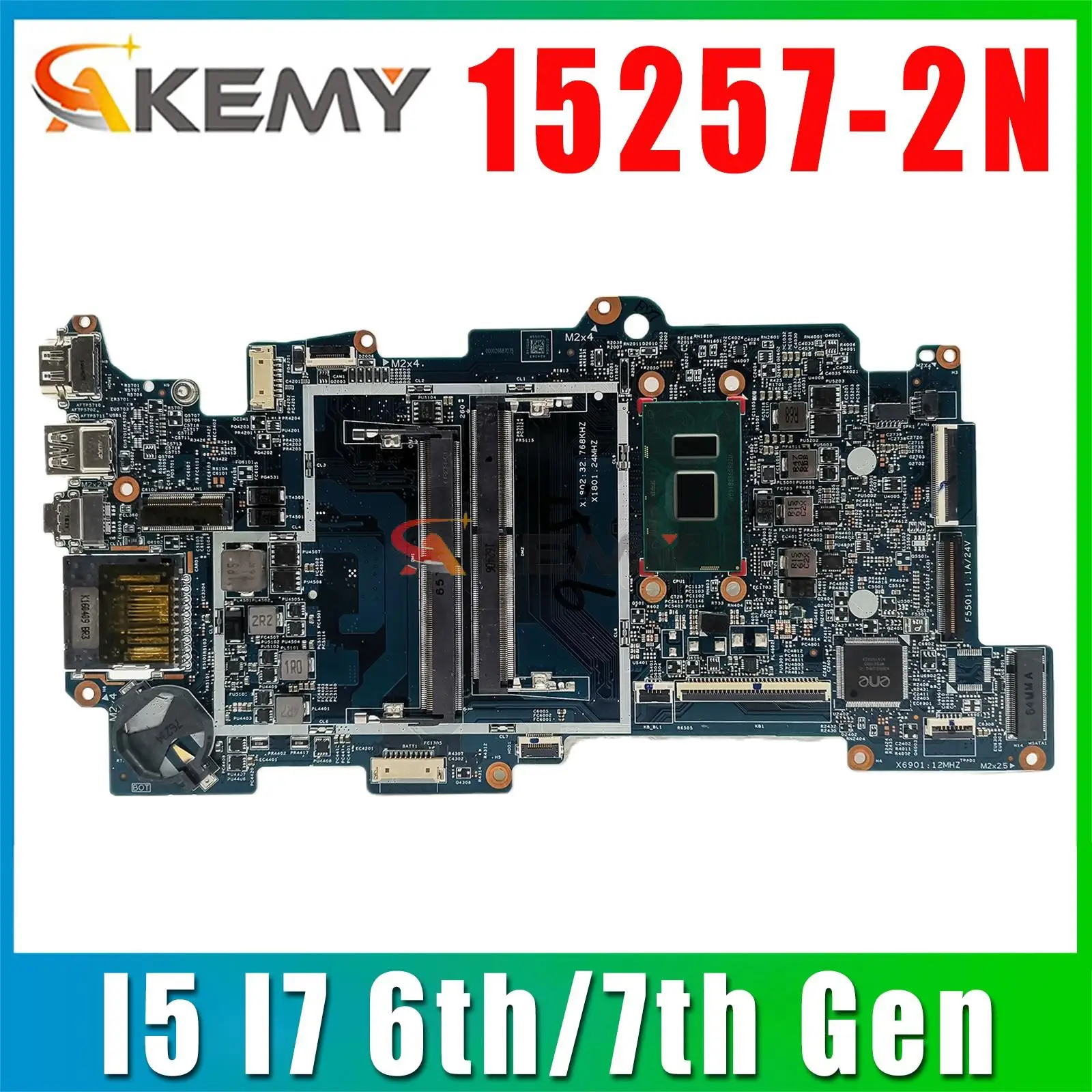 

For HP ENVY X360 TPN-W127 M6-AQ 15-AQ I5 I7 CPU Notebook Mainboard 856279-601 15257-2N DDR4 Laptop Motherboard