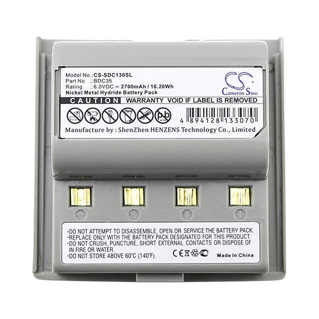 

Cameron Sino 2700mAh Battery For Sokkia BDC35 BD-C35 BDC35A BD-C35A SET030R SET130R SET230RM SET2100 SET 22B SET 22D