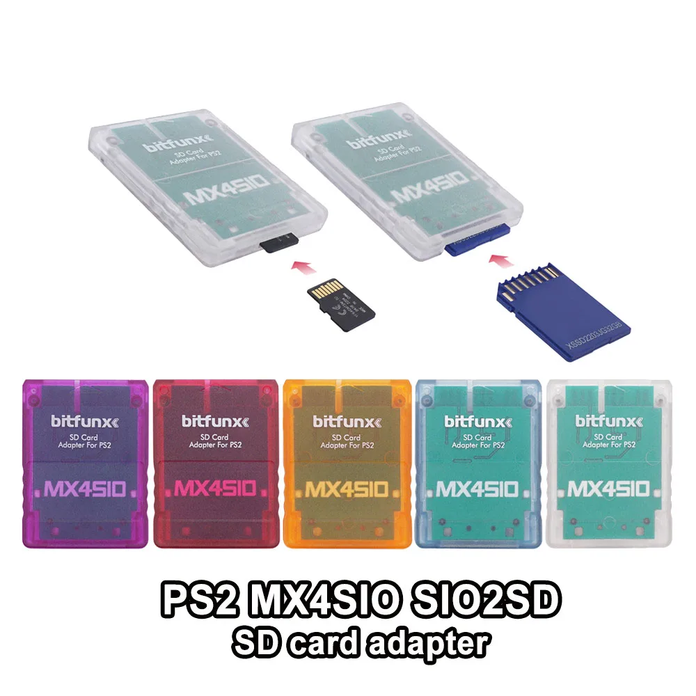 Адаптер MX4SIO SIO2SD SD/TF карта памяти программа игровая для PS2 игровые консоли