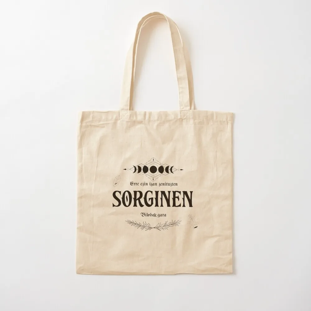 Мы внучки ведьм которые вы could not burn (Баск) Tote Bag Женская сумка-шоппер Холщовая