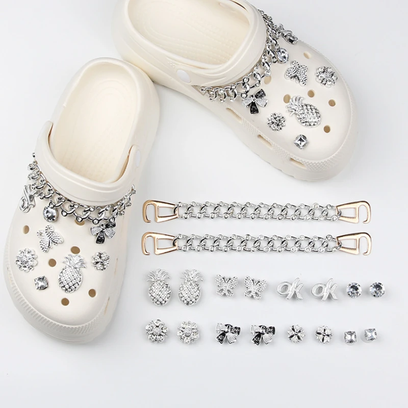 Подвески для обуви регулируемая декоративная пряжка с отверстиями