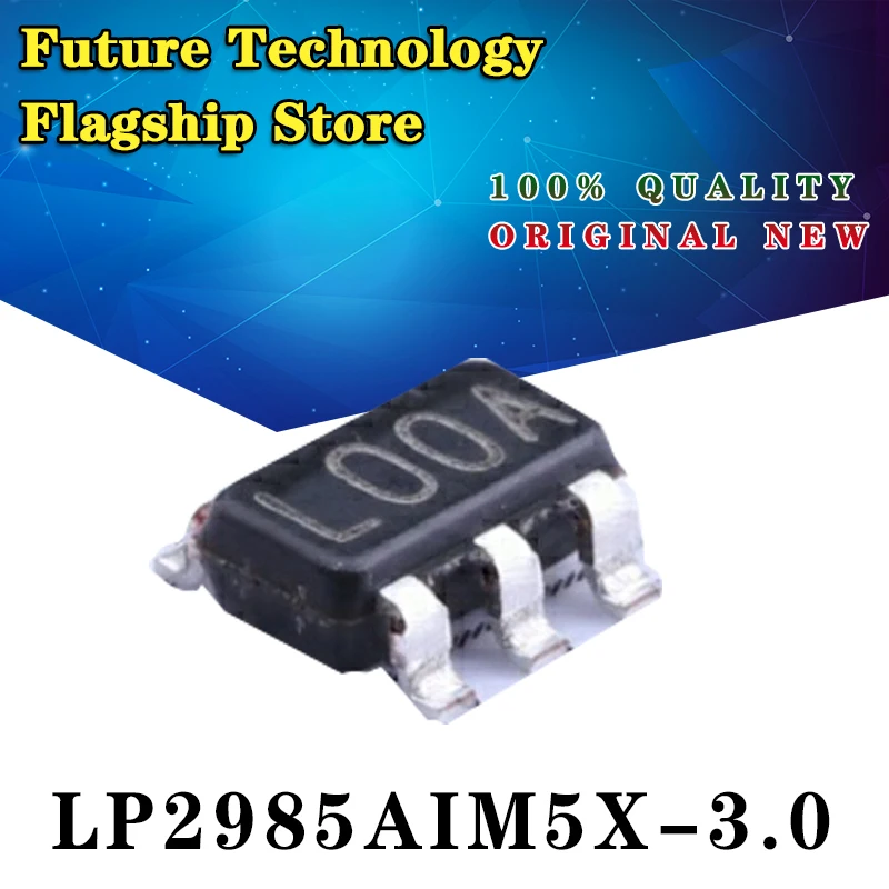 

Фотоэлементы 10 дюймов, LP2985AIM5X, 1,5, 1,8, 2,5, 2,8, 3,3, 3,0, 3,6, 3 в, 5 В, SOT, LP2985, SMD