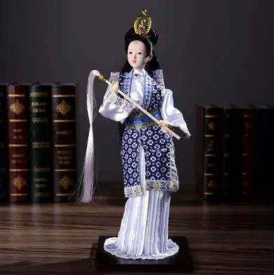 

Винтажная китайская кукла из пластика 30 см