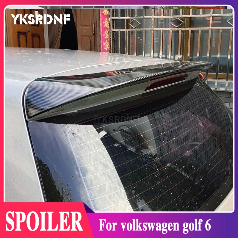 Спойлер YKSRDNF для VW Golf 6 спойлер из АБС-материала заднего крыла автомобиля задний