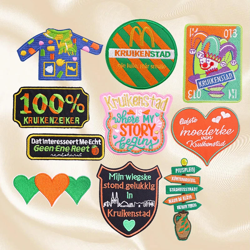 Набор нашивок с эмблемой Netherland Kruikenstad