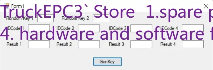 Фото TruckEPC3 Detroit Diesel DDDL Прозрачный нестираемый код неисправности Keygen UNLOCK №1