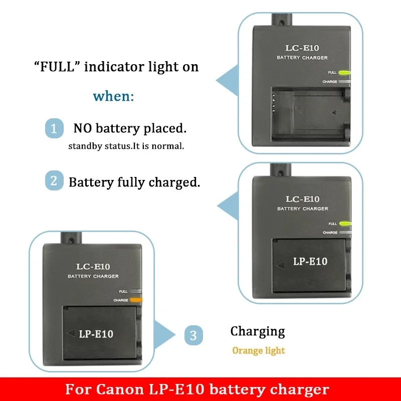 Зарядное устройство для Canon LP-E10/E LC-E10C