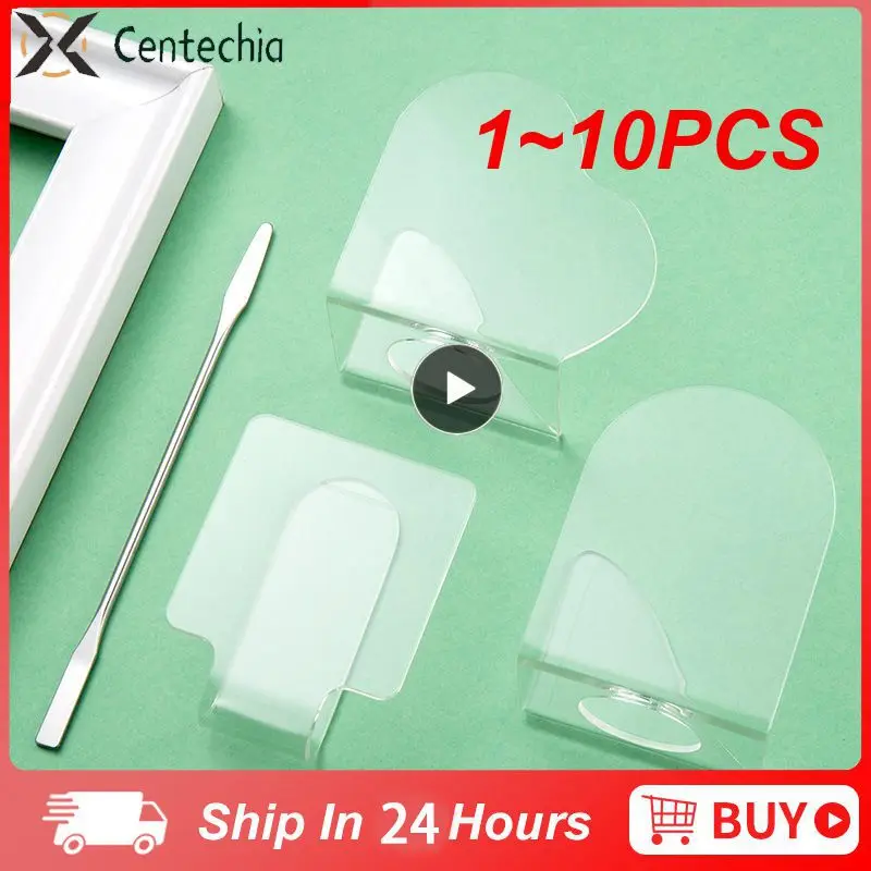 

1~10PCS Handheld Paint Palette Clear Acrylic Paint Palette Small Large Optional for Kid Adult Beginner Artist DIY Art Drawing