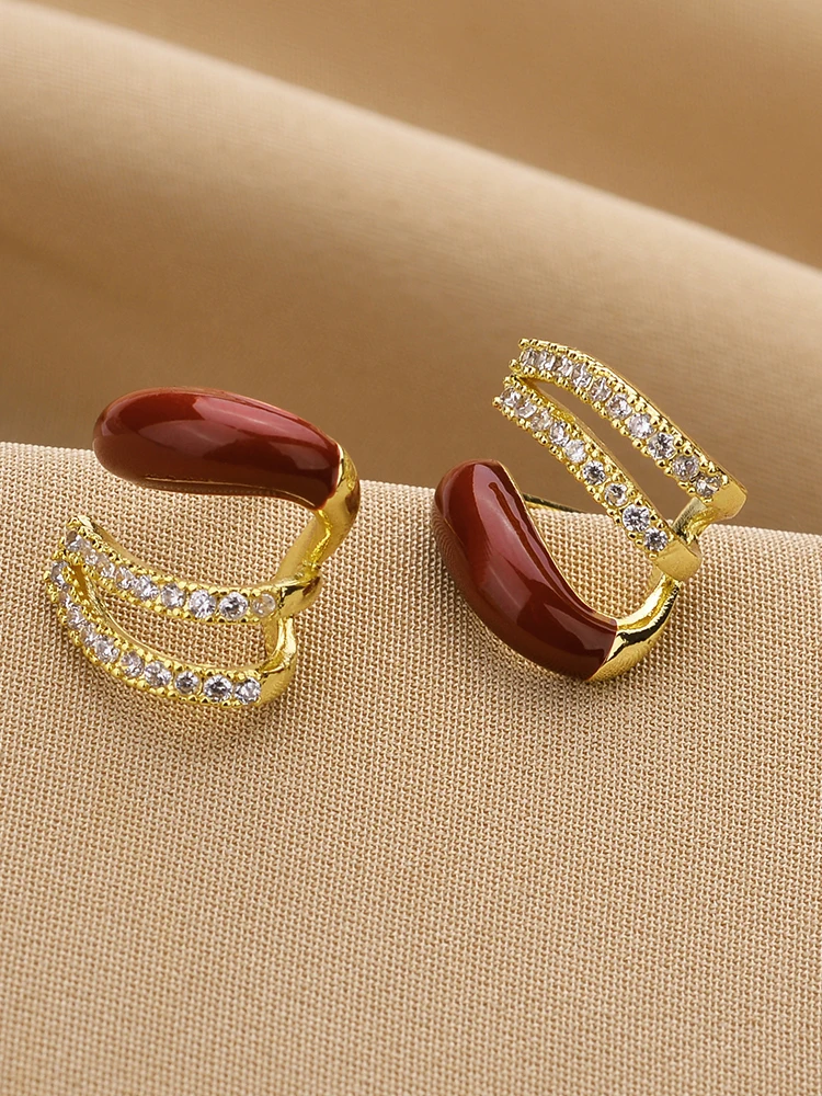 Романтический сезон ~ европейские и американские дизайнерские серьги National Sle 2024