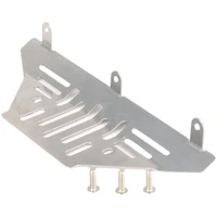 front guard plate stainless steel chassis protective board for kyx 110 model car ford bronco trx 4 rc car