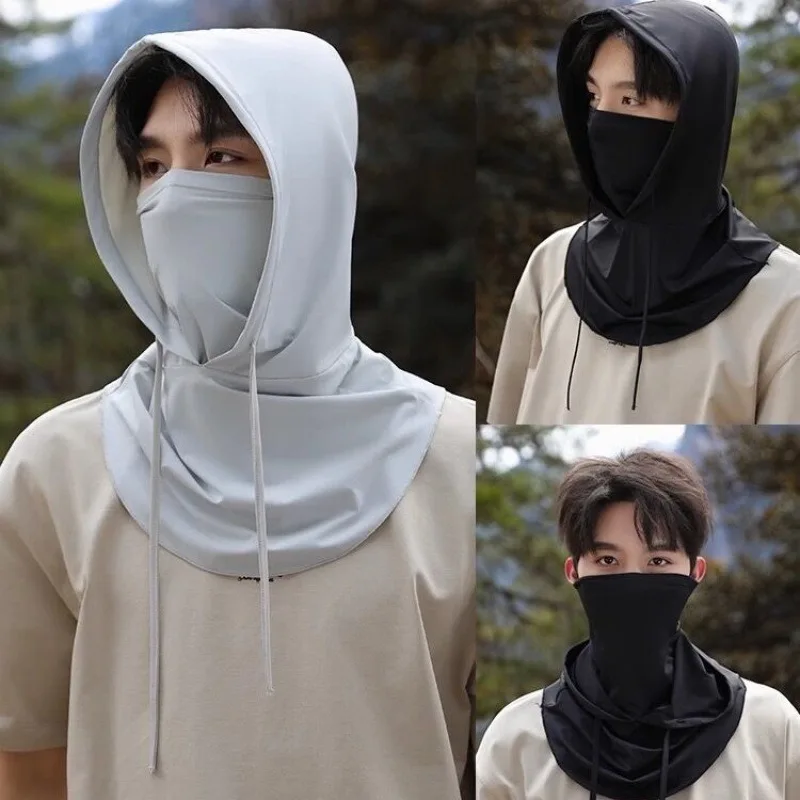 Летняя женская Солнцезащитная шляпа с дышащей солнцезащитной маской для лица