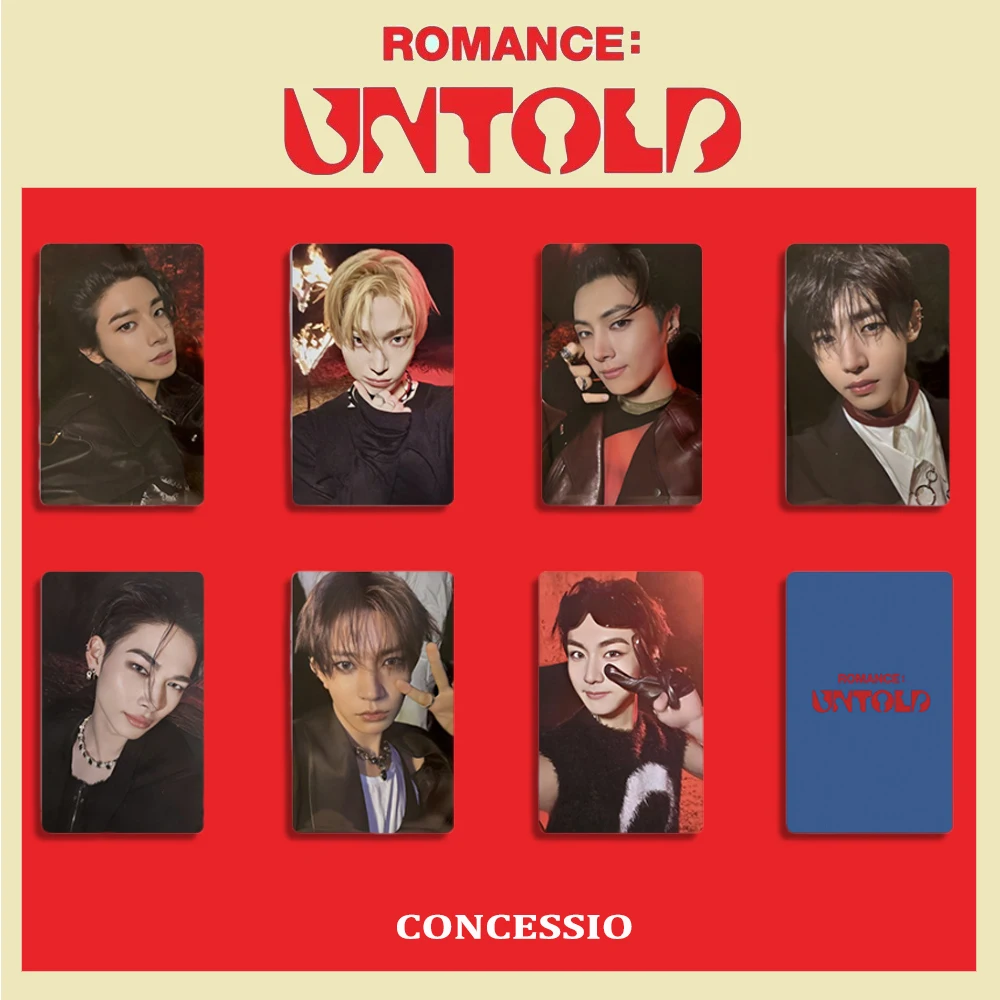 

Kpop Boys Idol ROMANCE UNTOLD Lomo Карты